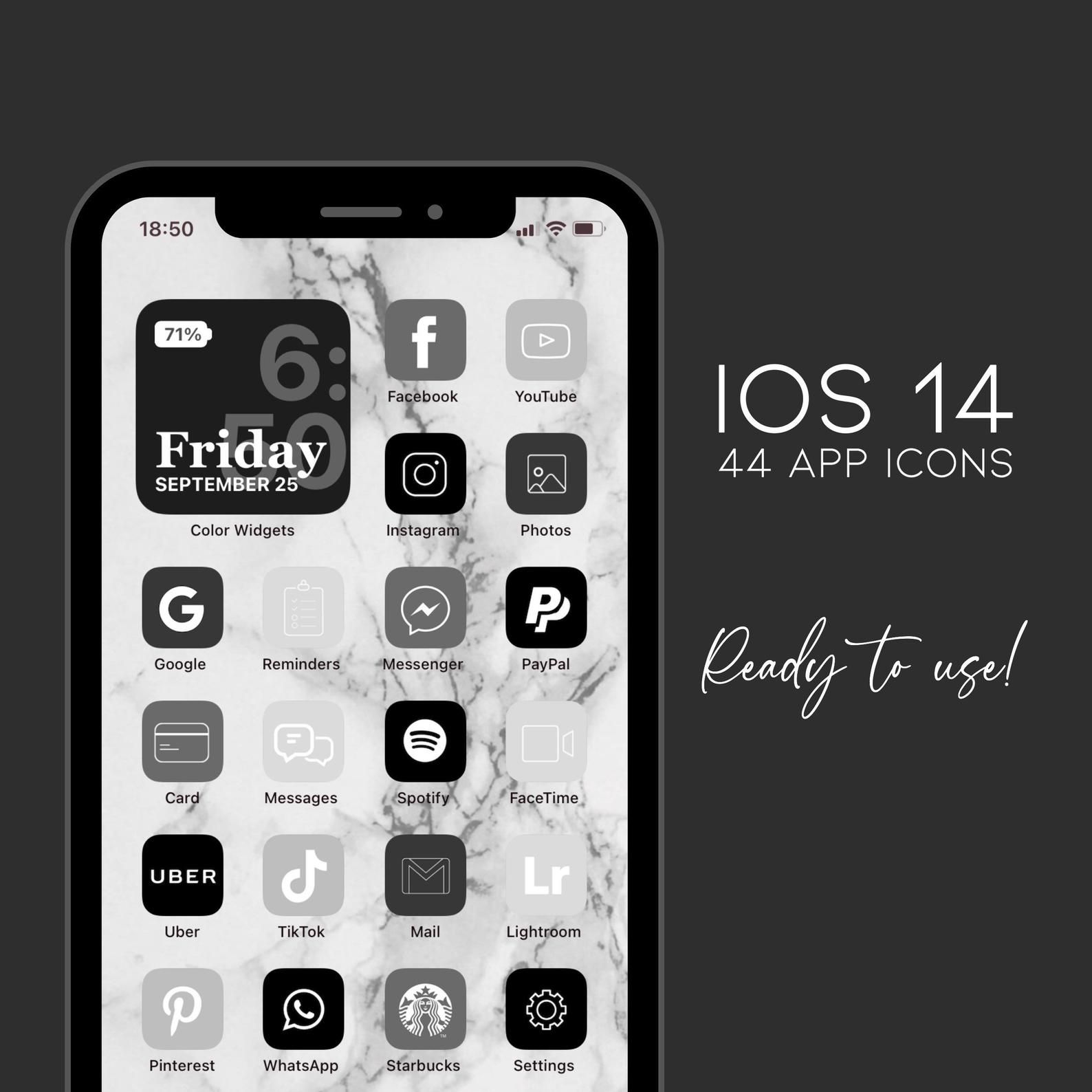 Dark Ios Icon Packs